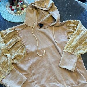 Heyson “baked clay” terry hoodie